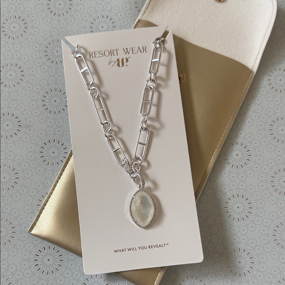 Silver Necklace with Pendant